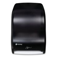PAPER AND DISPENSERS | San Jamar T1400TBK 11.75 in. x 9 in. x 15.5 in. Smart System with iQ Sensor Towel Dispenser - Black Pearl