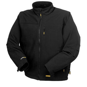 HEATED JACKETS | Dewalt 20V MAX Black Soft Shell Heated Jacket (Jacket Only)