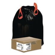 PRODUCTS | Draw 'n Tie 30.5 in. x 33 in. 30 Gallon 1.2 mil Heavy-Duty Trash Bags - Black (200/Box)
