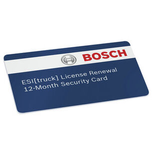 PRODUCTS | Bosch ESI Truck Renewal License