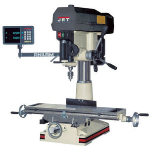 MILLING MACHINES | JET JMD-15 Milling/Drilling Machine with NEWALL C80 DRO Installed