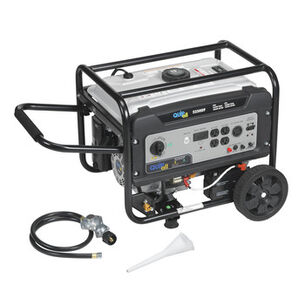  | Quipall Dual Fuel Gas Portable Generator with Electric Start