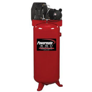  | Powermate 3.7 HP 60 Gallon Oil-Lube Vertical Stationary Air Compressor
