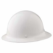 PROTECTIVE HEAD GEAR | MSA Skullgard Ratchet Suspension 6-1/2 in. - 8 in. Protective Hard Hat - White