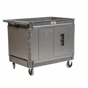 UTILITY CARTS | JET Resin Cart 141014 with LOCK-N-LOAD Security System Kit