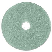 CLEANING TOOLS | 3M 3100 19 in. Diameter Ultra High-Speed Floor Burnishing Pads - Aqua (5/Carton)