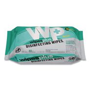 PRODUCTS | Carlisle 37701 WipesPlus 7 in. x 8 in. 1-Ply Disinfecting Surface Wipes - Lemon/White (12/Carton)