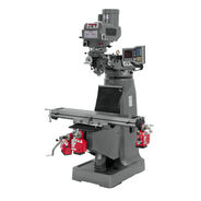 METALWORKING TOOLS | JET JTM-4VS-1 115/230V Mill With 3-Axis ACU-RITE VUE DRO (Quill) With X, Y and Z-Axis Powerfeeds