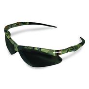 SAFETY GLASSES | Ansell Nemesis Anti-Fog Safety Glasses - Camo Frame/Smoke Lens