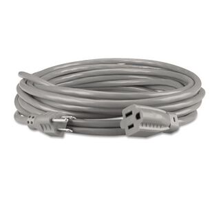 EXTENSION CORDS | Innovera IVR72215 Indoor 13 Amp 15 ft. Heavy-Duty Extension Cord - Gray