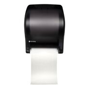 TOILET PAPER DISPENSERS | San Jamar Tear-N-Dry 11.75 in. x 9.13 in. x 14.44 in. Essence Classic Automatic Dispenser - Black Pearl