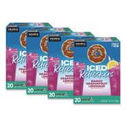 PRODUCTS | The Original Donut Shop ICED Refreshers K-Cup Pods - Mango Dragonfruit Lemonade (80/Carton)