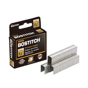 STAPLES | Bostitch Ez Squeeze B8 Powercrown Premium Staples - Steel (1000/Box)