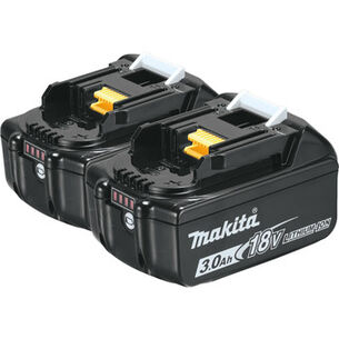 BATTERIES AND CHARGERS | Makita BL1830B-2 2-Piece 18V LXT Lithium-Ion Batteries (3 Ah)