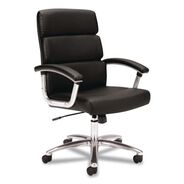 OFFICE CHAIRS | HON Traction 17.75 in. to 21.8 in. Seat Height High-Back Executive Chair - Black Seat/Back