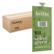 TEA | FLAVIA 48028 0.09 oz. Pouch The Bright Tea Co. Freshpack - Select Green (100/Carton)