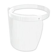 SAFETY EQUIPMENT | Deflecto PFMD100F 13 in. x 10 in. Disposable Face Shield - Clear (100/Carton)