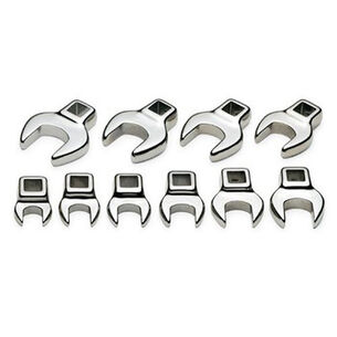  | SK Hand Tool 11-Piece 3/8 in. Drive Fractional Open End Crowfoot Wrench Set