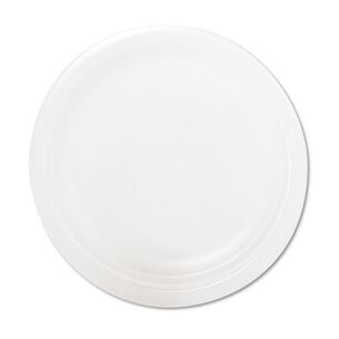 PRODUCTS | Dart 9 in. Diameter Quiet Classic Laminated Foam Dinnerware Plate - White (125/Pack)