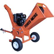 CHIPPERS AND SHREDDERS | Power King 14 HP KOHLER CH440 Command PRO Gas Engine 5 in. Chipper Shredder with Extra Steel Blades/All-Weather Protective Cover/Wheel Base Extension Kit/Tow Bar