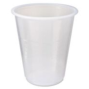 CUPS AND LIDS | Fabri-Kal 3 oz RK Crisscross Plastic Cold Drink Cups - Clear (2500/Carton)