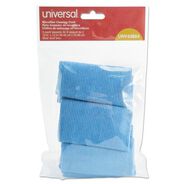FACILITY MAINTENANCE SUPPLIES | Universal 12 in. x 12 in. Microfiber Cleaning Cloth - Blue (3/Pack)