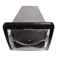 FOOD SERVICE | Cascades PRO 6.25 in. x 18 in. x 6.5 in. Tandem In-Counter Interfold Napkins Dispenser - Black