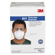 MASKS | 3M Particulate Respirator W/cool Flow Exhalation Valve, 10 Masks/box