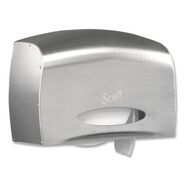 FACILITY MAINTENANCE SUPPLIES | Scott 14.38 in. x 6 x 9.75 in. EZ Load Pro Coreless Jumbo Roll Tissue Dispenser - Stainless Steel