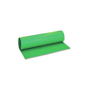 OFFICE AND OFFICE SUPPLIES | Pacon P101202 36 in. x 1000 ft. 40 lb Cover Weight Decorol Flame Retardant Art Rolls - Tropical Green (1-Roll)