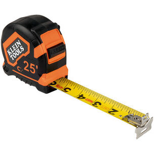 MEASURING TOOLS | Klein Tools 25 ft. Magnetic Double-Hook Tape Measure
