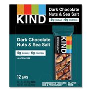 PRODUCTS | KIND 17851 1.4 oz. Nuts and Spices Bar - Dark Chocolate Nuts and Sea Salt (12/Box)