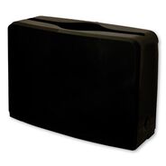 PAPER AND DISPENSERS | GEN 10.63 in. x 7.28 in. x 4.53 in. Countertop Folded Towel Dispenser - Black (1/Carton)