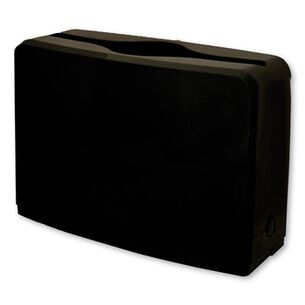 PRODUCTS | GEN 10.63 in. x 7.28 in. x 4.53 in. Countertop Folded Towel Dispenser - Black (1/Carton)