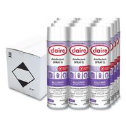 CLEANING AND SANITATION | Claire 17 oz. Aerosol Spray Q Disinfectant - Lavender Scent (12/Carton)