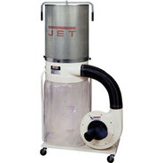 POWER TOOLS | JET DC-1100VX-CK Vortex 115/230V 1.5HP Single-Phase Dust Collector with 2-Micron Canister Kit