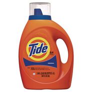 CLEANERS AND CHEMICALS | Tide 84 oz. Bottle 64 Loads HE Liquid Laundry Detergent - Original Scent (4/Carton)
