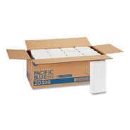 PAPER TOWELS AND NAPKINS | Georgia Pacific Professional 9.2 in. x 9.4 in. 1-Ply Pacific Blue Select Folded Paper Towels - White (16 Packs/Carton)