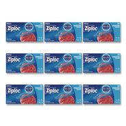PRODUCTS | Ziploc 6.97 in. x 7.7 in. 32 oz. Zipper Freezer Bags - Clear (38 Bags/Box, 9 Boxes/Carton)