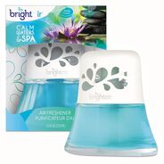 PRODUCTS | BRIGHT Air 2.5 oz. Scented Oil Air Freshener - Calm Waters and Spa, Blue (6/Carton)