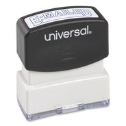 MAILING PACKING AND SHIPPING | Universal Pre-Inked One-Color E-MAILED Message Stamp - Blue