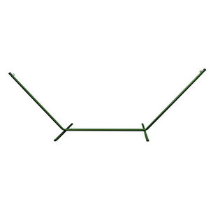  | Bliss Hammock BHS-417GR 500 lbs. Capacity 15 ft. Heavy Duty Hammock Stand with Hanging Hooks - Green