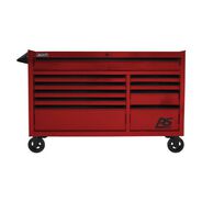 JOBSITE STORAGE | Homak RS PRO 54 in. 10 Drawer Rolling Cabinet - Red