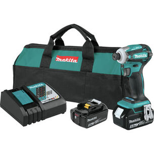 IMPACT DRIVERS | Makita 18V LXT Brushless Lithium-Ion Cordless Quick Shift Mode Impact Driver Kit with 2 Batteries (5 Ah)