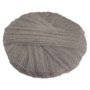 PRODUCTS | GMT Grade 2 Coarse Stripping/Scrubbing 20 in. Diameter Radial Steel Wool Pads - Gray (12/Carton)