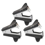 OFFICE STAPLERS AND PUNCHES | Universal Jaw Style Staple Remover - Black (3/Pack)