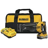 RECIPROCATING SAWS | Factory Reconditioned Dewalt 20V MAX XR Lithium-Ion Brushless Cordless Reciprocating Saw Kit with POWERPACK (8 Ah)