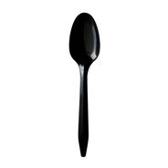 FOOD SERVICE | Boardwalk Mediumweight Polypropylene Spoon Cutlery - Black (1000/Carton)