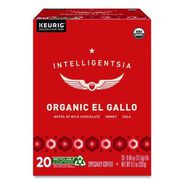 PRODUCTS | Intelligentsia 5000371867 Light Roast Coffee K-Cups - El Gallo Organic (20/Box)