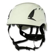 PROTECTIVE HEAD GEAR | 3M SecureFit X5000 Series Vented 6-Point Pressure Diffusion Ratchet Suspension Safety Helmet - White